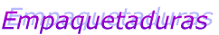 Empaquetaduras